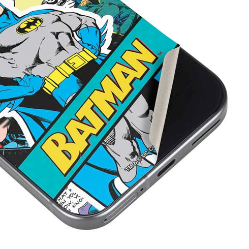 DC Comics Batman Vintage Pose Collage Art Google Pixel 9 Skin